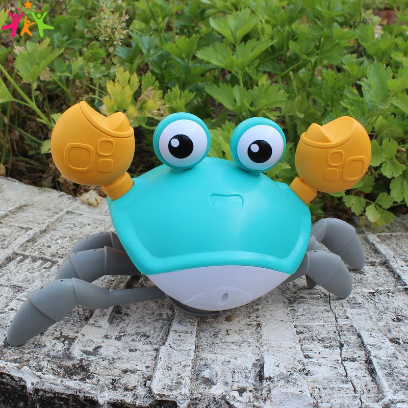 CrabBaby rampant jouets bébé-ventre temps jouet cadeaux pour 3 4 5