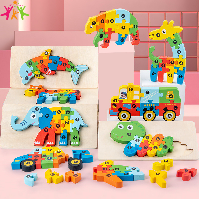 Puzzle 3D Montessori | TinyPuzzle™