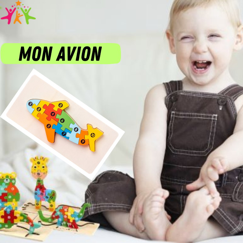 Puzzle 3D Montessori | TinyPuzzle™