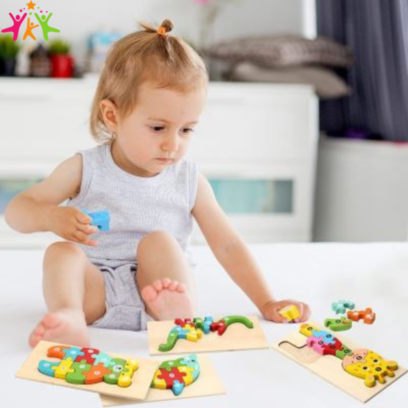 Puzzle 3D Montessori | TinyPuzzle™