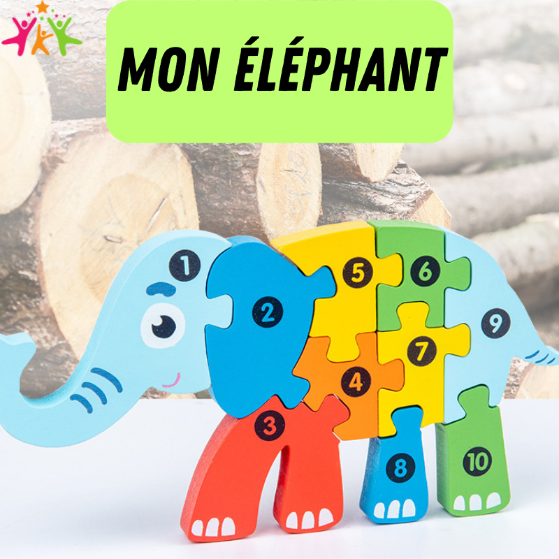 Puzzle 3D Montessori | TinyPuzzle™