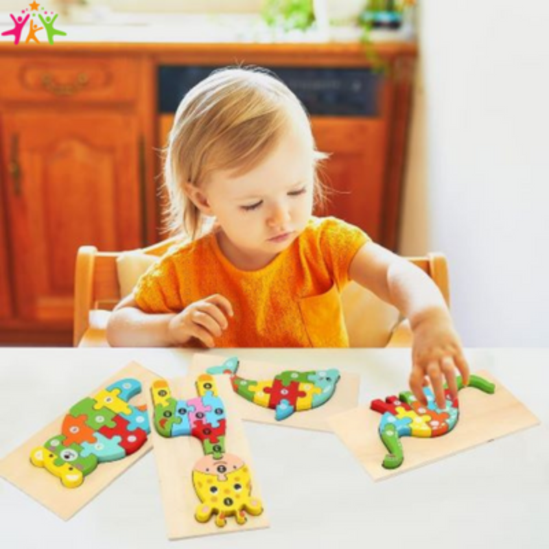 Puzzle 3D Montessori | TinyPuzzle™