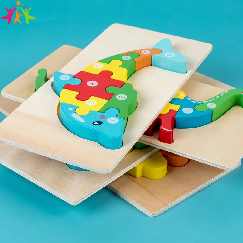 Puzzle 3D Montessori | TinyPuzzle™