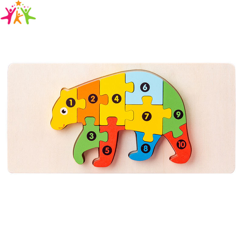 Puzzle 3D Montessori | TinyPuzzle™